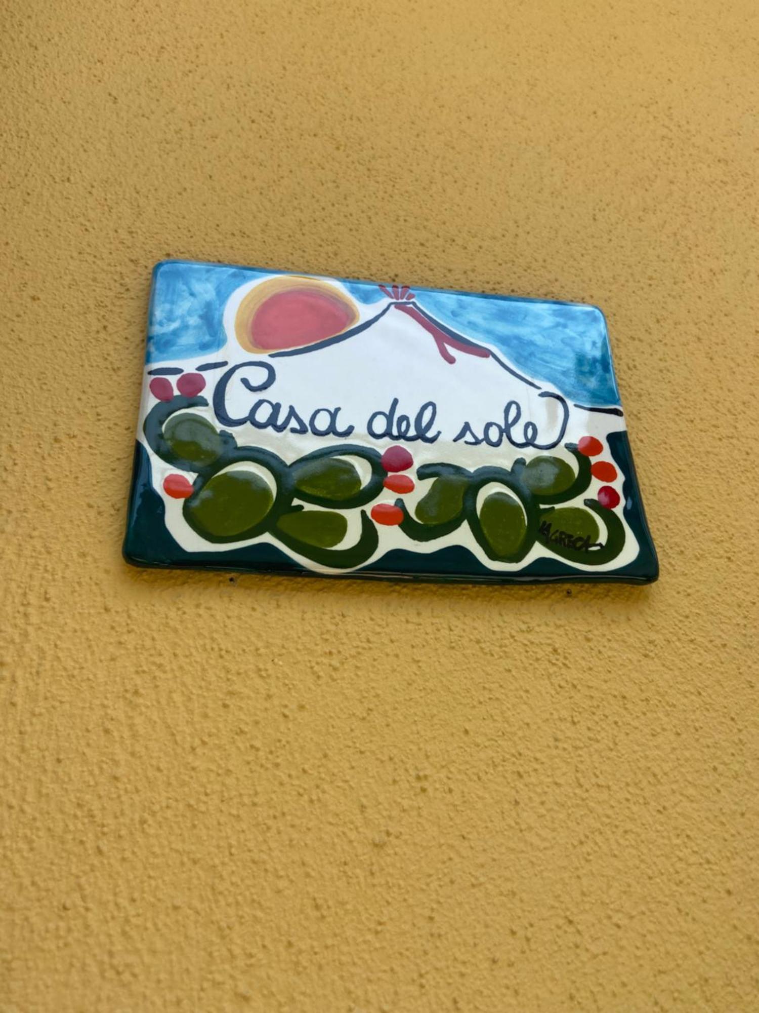 La Casa Del Sole Villa Catania Kültér fotó